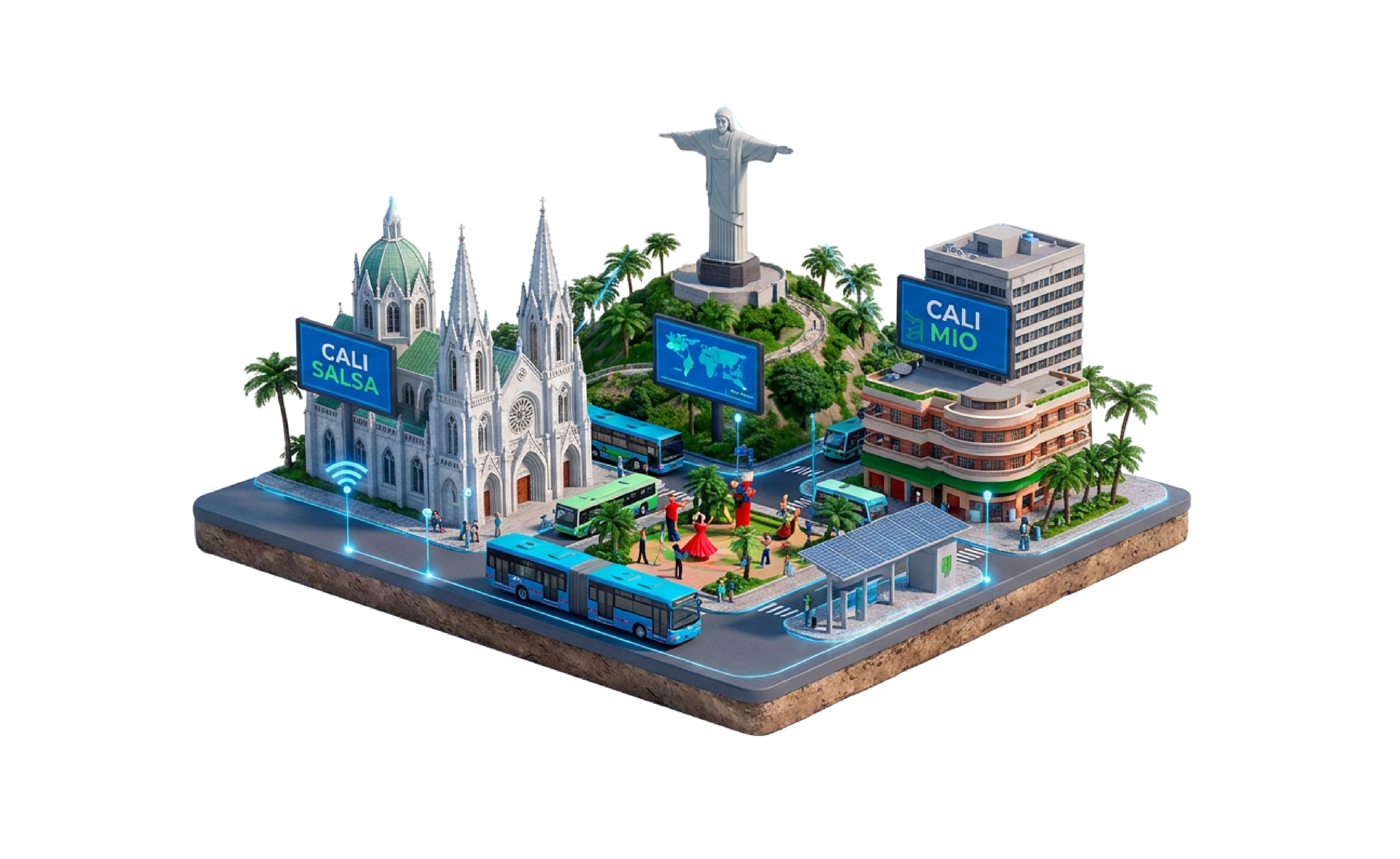 Smart City Medellín 3D