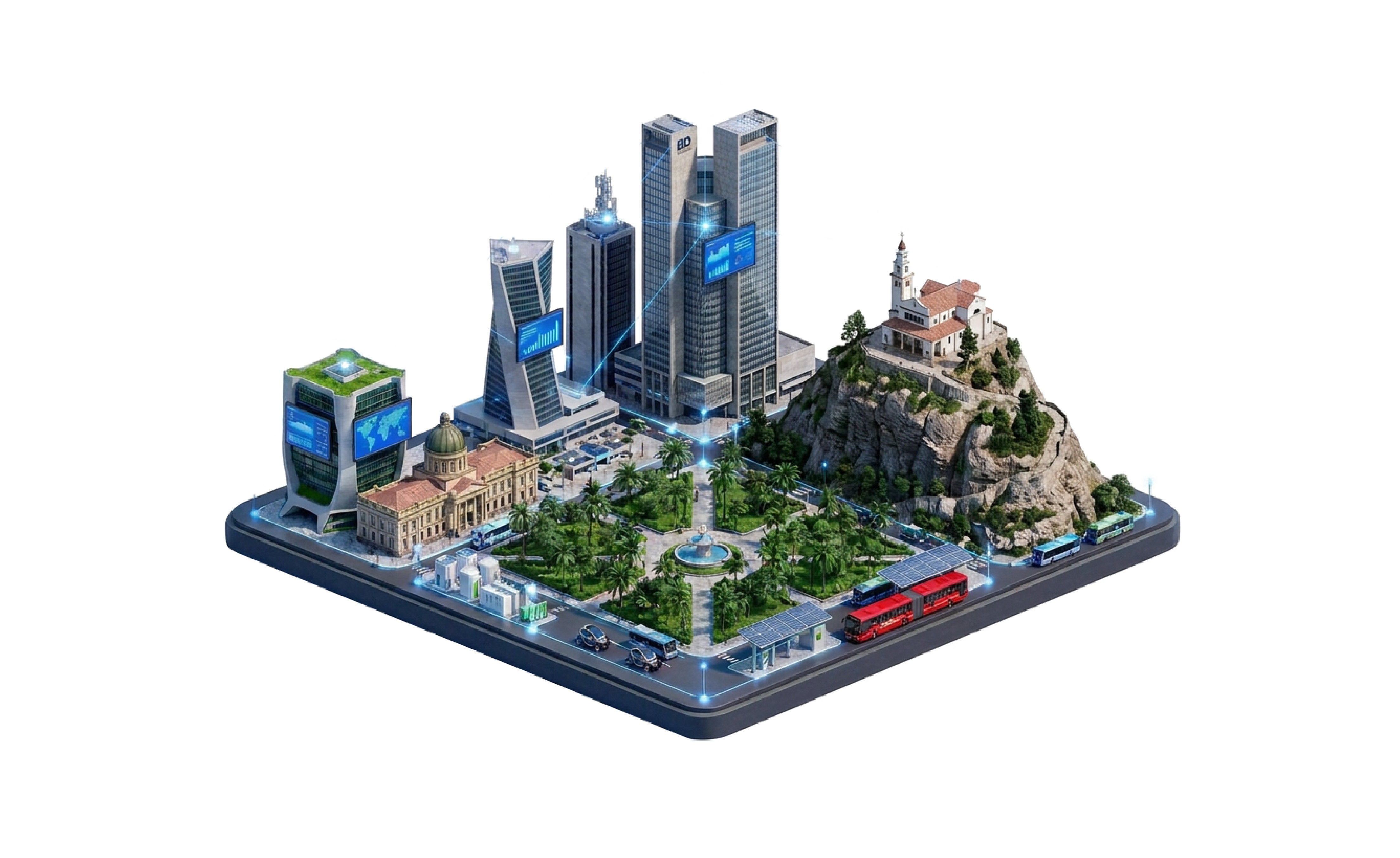 Smart City Bogotá 3D